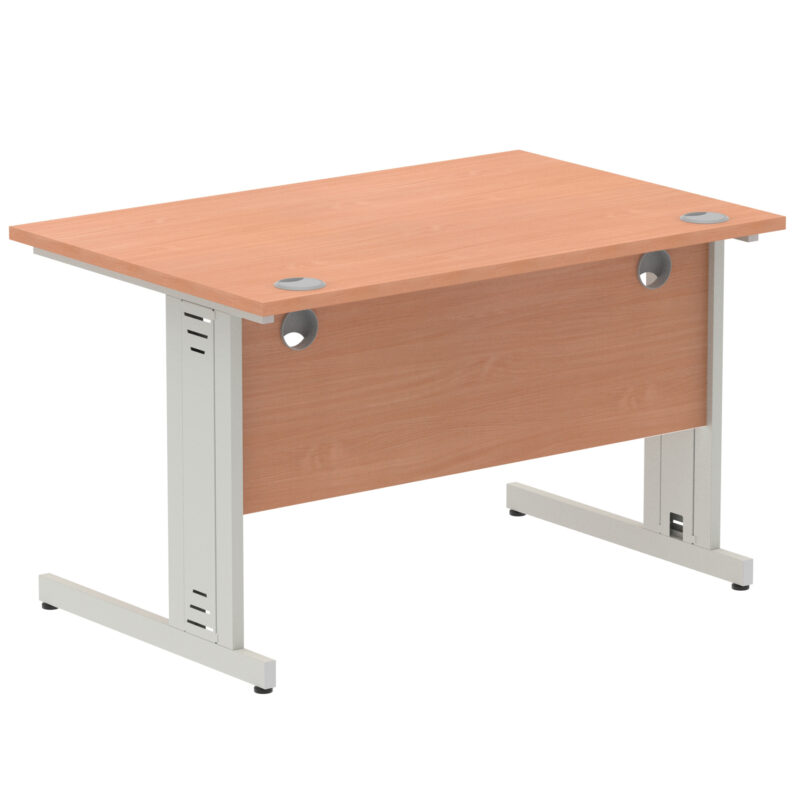 Pace 1200mm Straight Desk Cable Managed Leg - Image 7