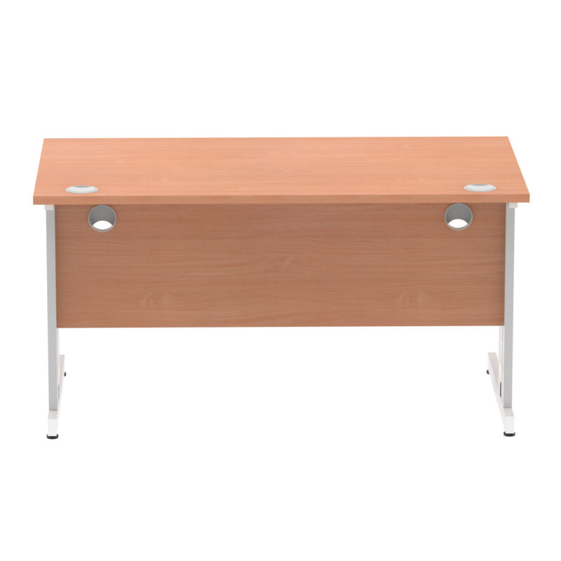 Pace 1400mm Straight Desk Cable Managed Leg - Image 6