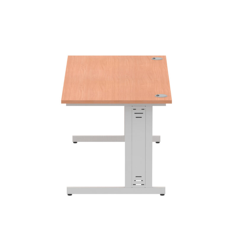 Pace 1600mm Straight Desk Cable Managed Leg - Image 8