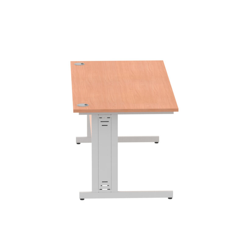 Pace 1800mm Straight Desk Cable Managed Leg - Image 4