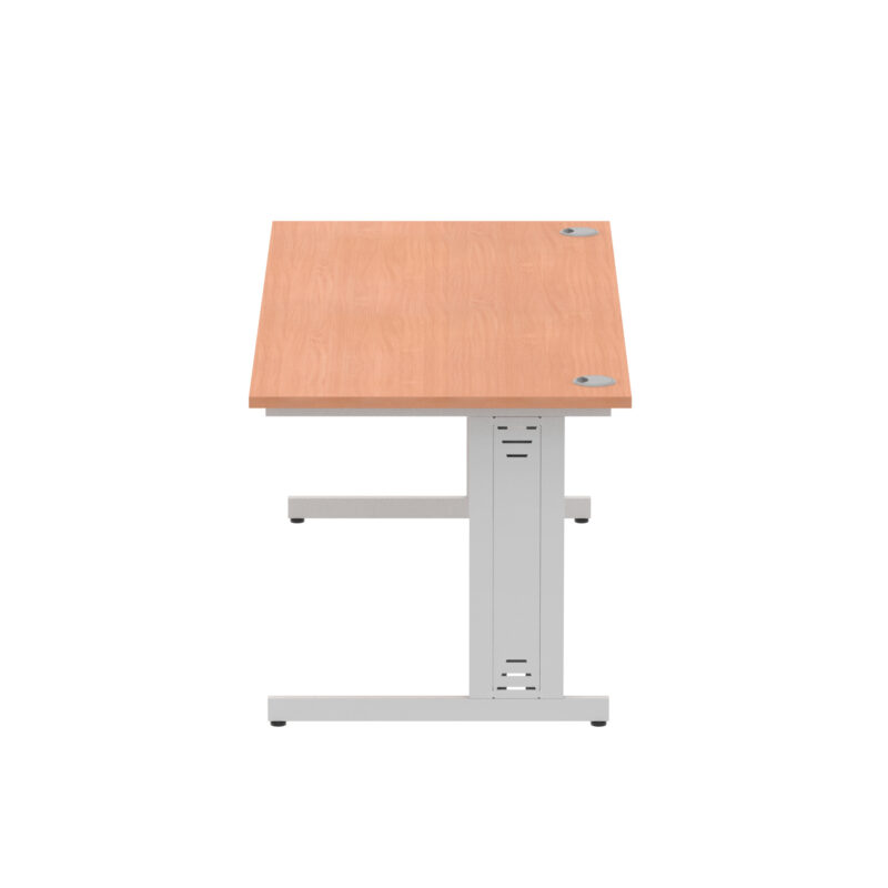 Pace 1800mm Straight Desk Cable Managed Leg - Image 8