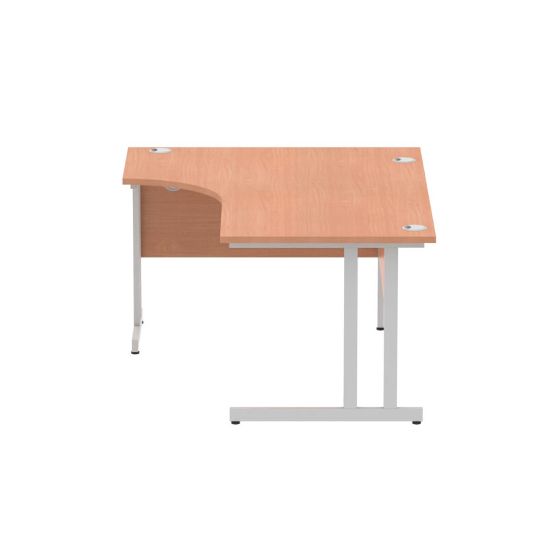 Pace 1600mm Left Crescent Desk Cable Managed Leg - Image 9