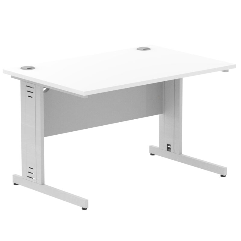 Pace 1200mm Straight Desk Cable Managed Leg - Image 83