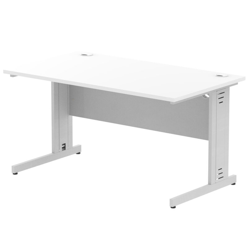 Pace 1400mm Straight Desk Cable Managed Leg - Image 81