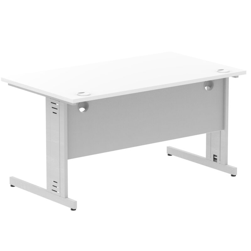 Pace 1400mm Straight Desk Cable Managed Leg - Image 87