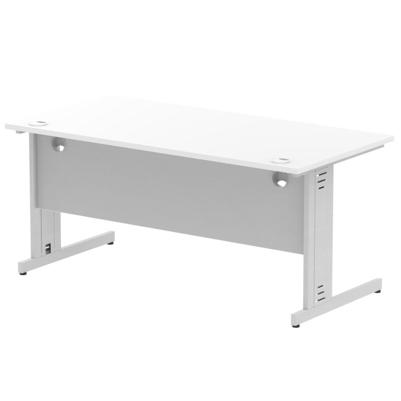 Pace 1600mm Straight Desk Cable Managed Leg - Image 85