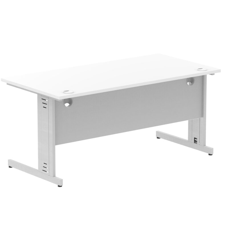 Pace 1600mm Straight Desk Cable Managed Leg - Image 87
