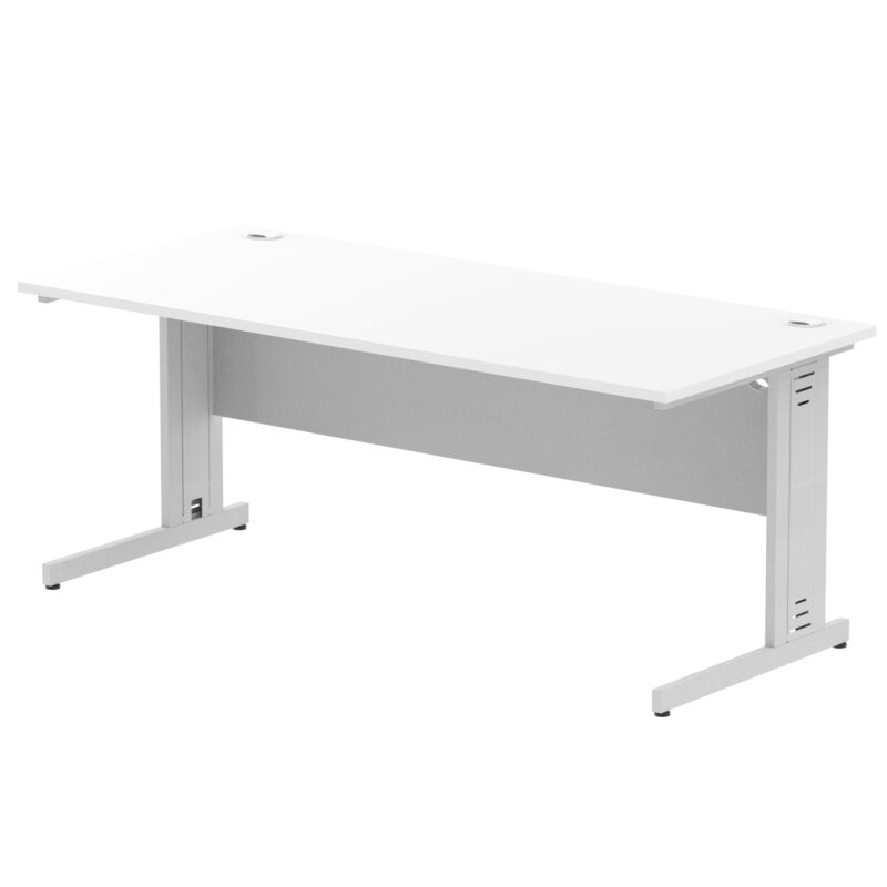 Pace 1800mm Straight Desk Cable Managed Leg - Image 81