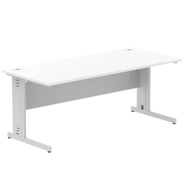 Pace 1800mm Straight Desk Cable Managed Leg - Image 83