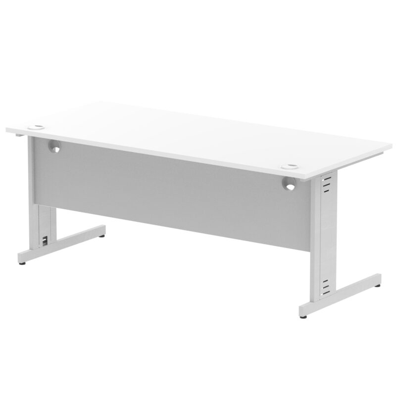 Pace 1800mm Straight Desk Cable Managed Leg - Image 85