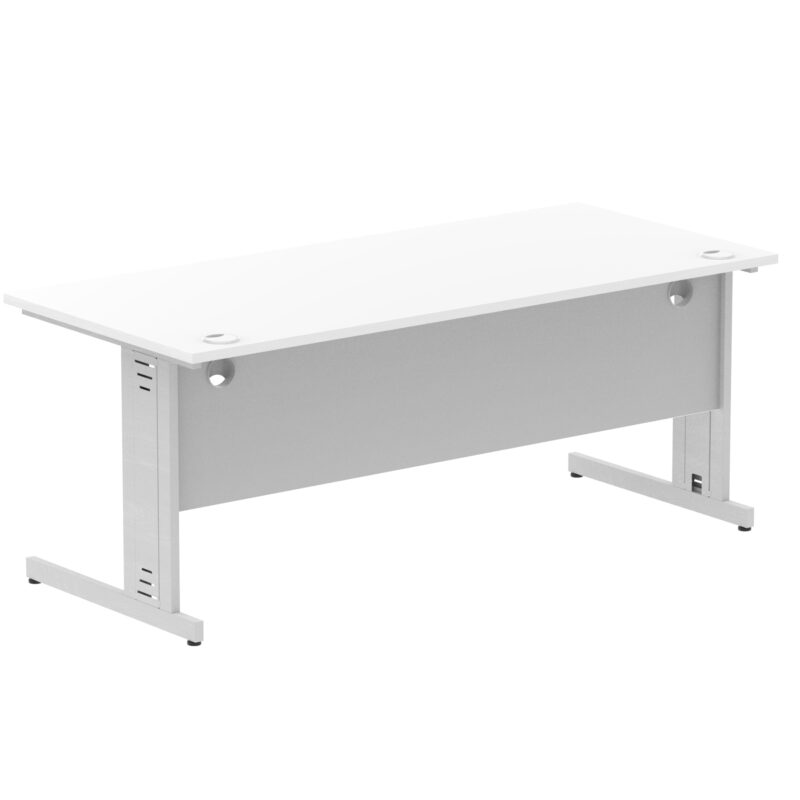Pace 1800mm Straight Desk Cable Managed Leg - Image 87