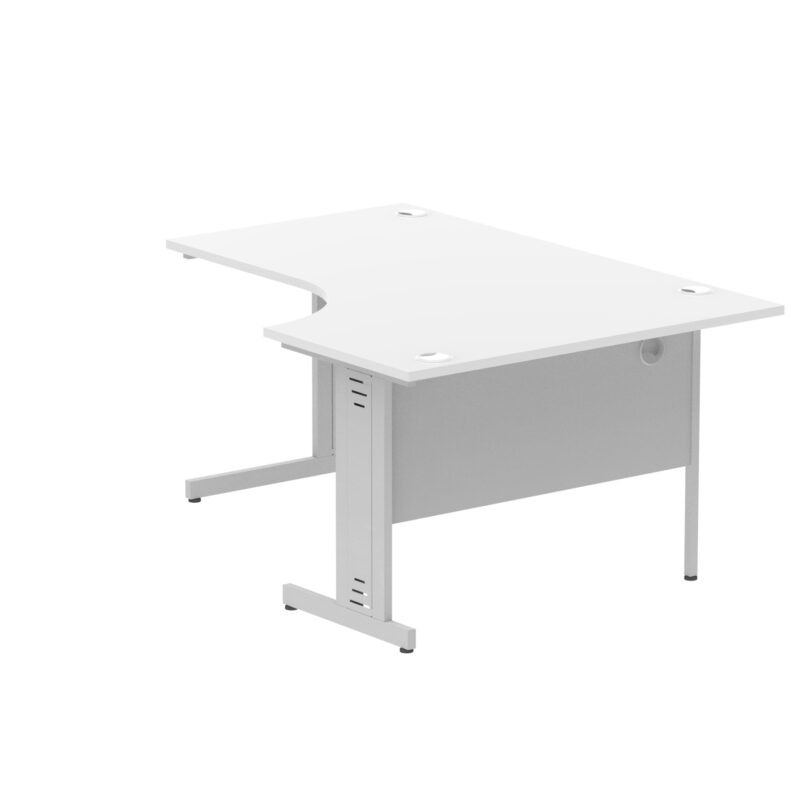 Pace 1600mm Left Crescent Desk Cable Managed Leg - Image 58