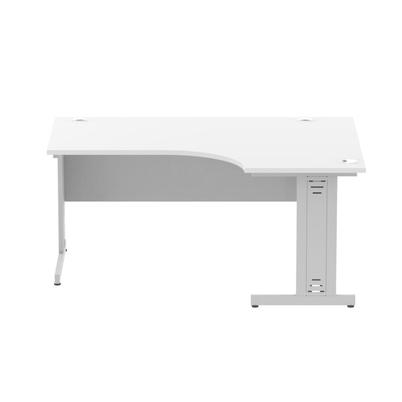 Pace 1600mm Left Crescent Desk Cable Managed Leg - Image 59
