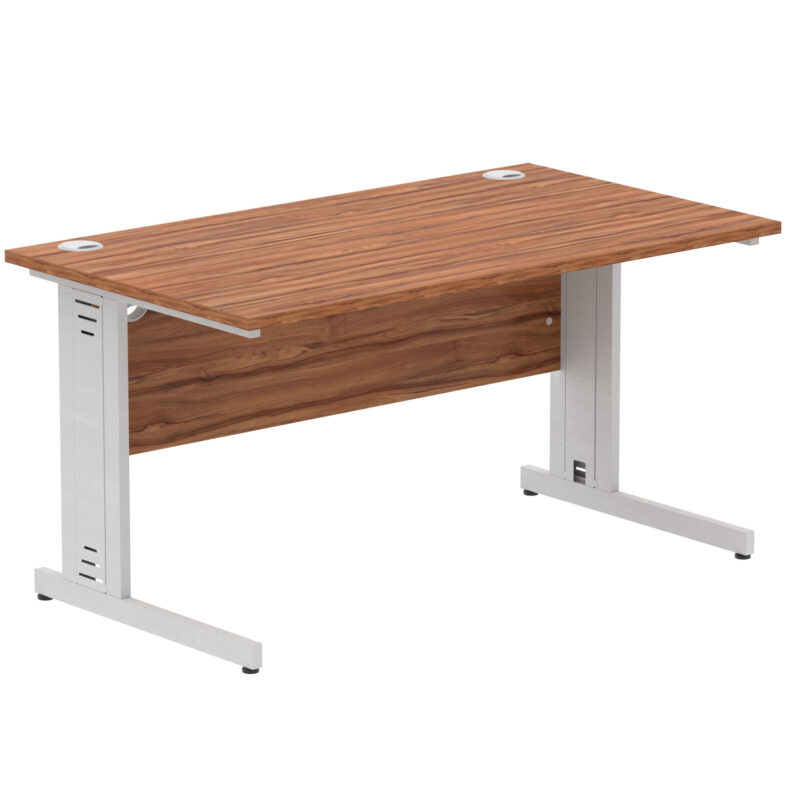Pace 1400mm Straight Desk Cable Managed Leg - Image 67