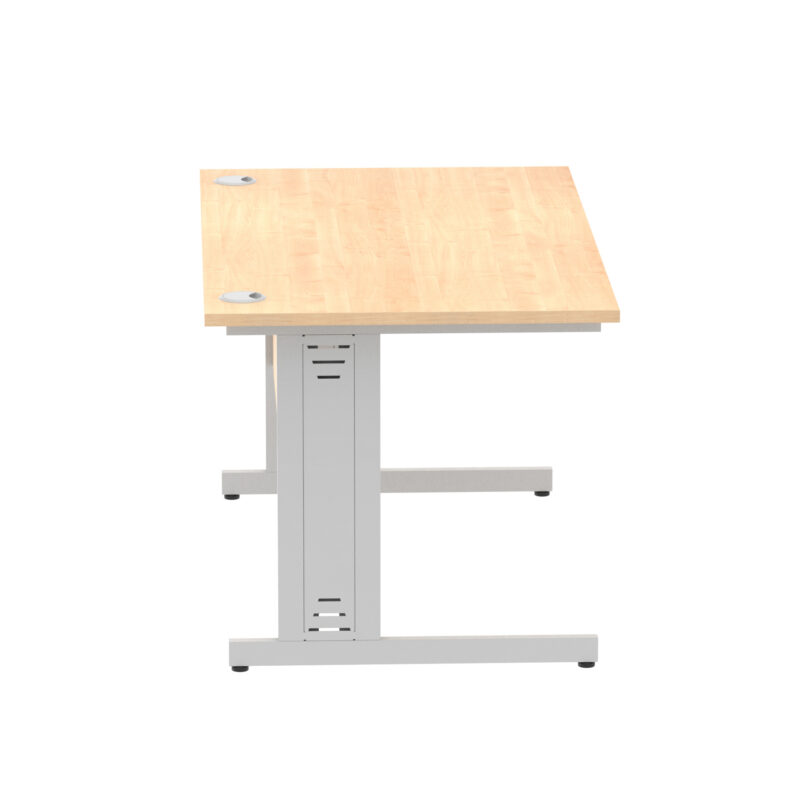 Pace 1400mm Straight Desk Cable Managed Leg - Image 36