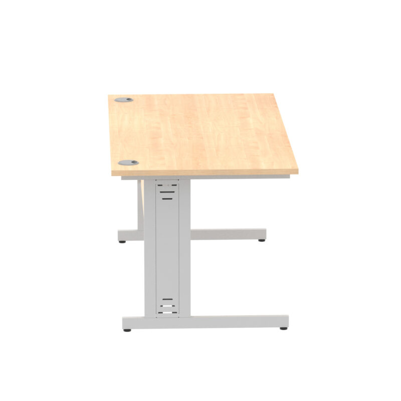Pace 1600mm Straight Desk Cable Managed Leg - Image 36
