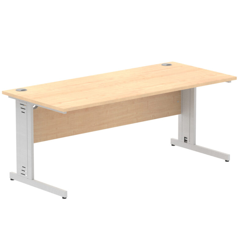 Pace 1800mm Straight Desk Cable Managed Leg - Image 35
