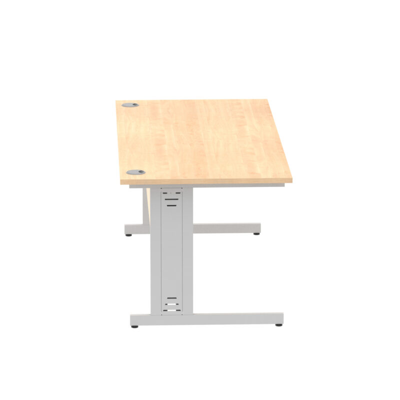 Pace 1800mm Straight Desk Cable Managed Leg - Image 36