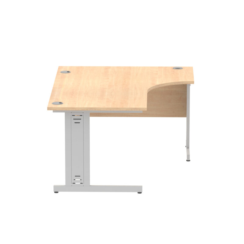 Pace 1600mm Left Crescent Desk Cable Managed Leg - Image 23