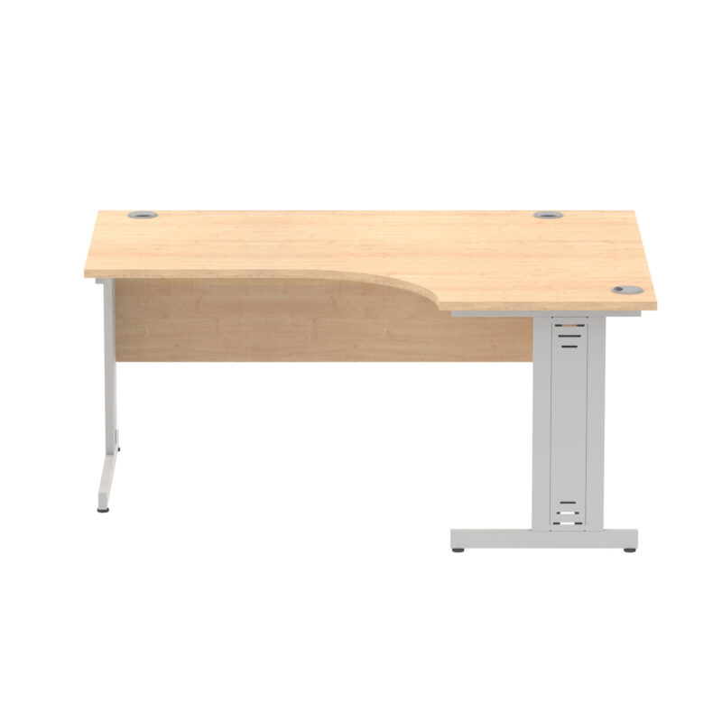 Pace 1600mm Left Crescent Desk Cable Managed Leg - Image 29