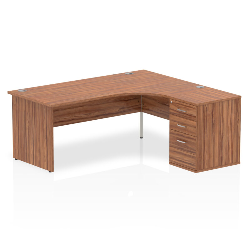 Pace Panel End Crescent Desk Workstation - Image 45