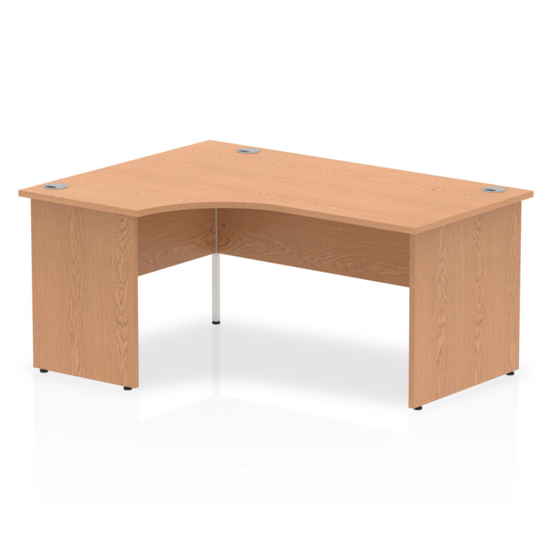 Pace 1600mm Left Crescent Desk Panel End Leg - Image 7