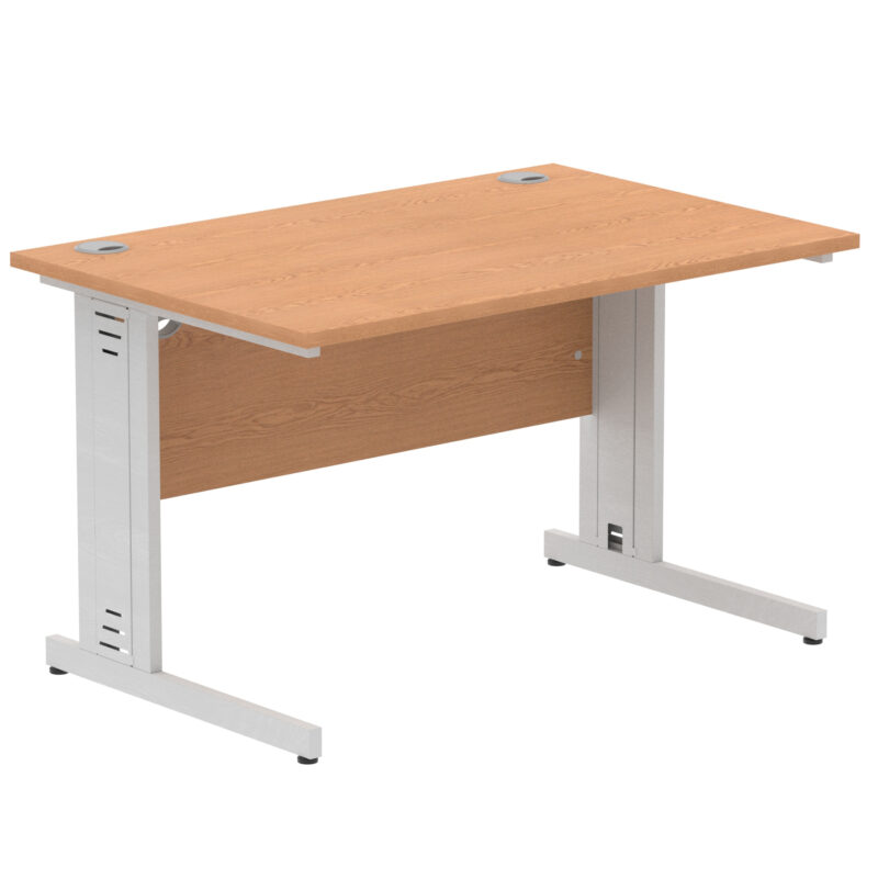 Pace 1200mm Straight Desk Cable Managed Leg - Image 51