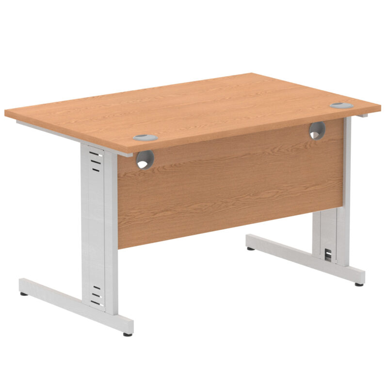 Pace 1200mm Straight Desk Cable Managed Leg - Image 55