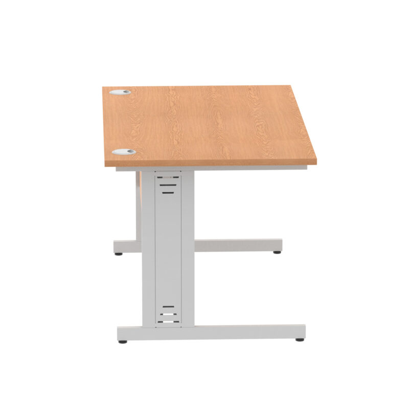 Pace 1400mm Straight Desk Cable Managed Leg - Image 52