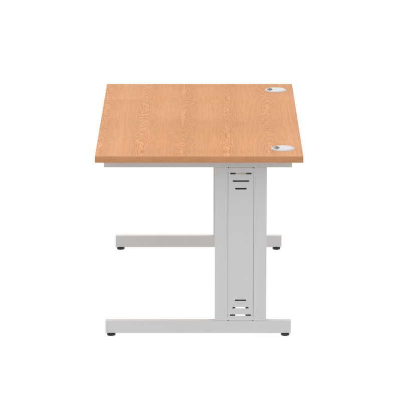 Pace 1400mm Straight Desk Cable Managed Leg - Image 56