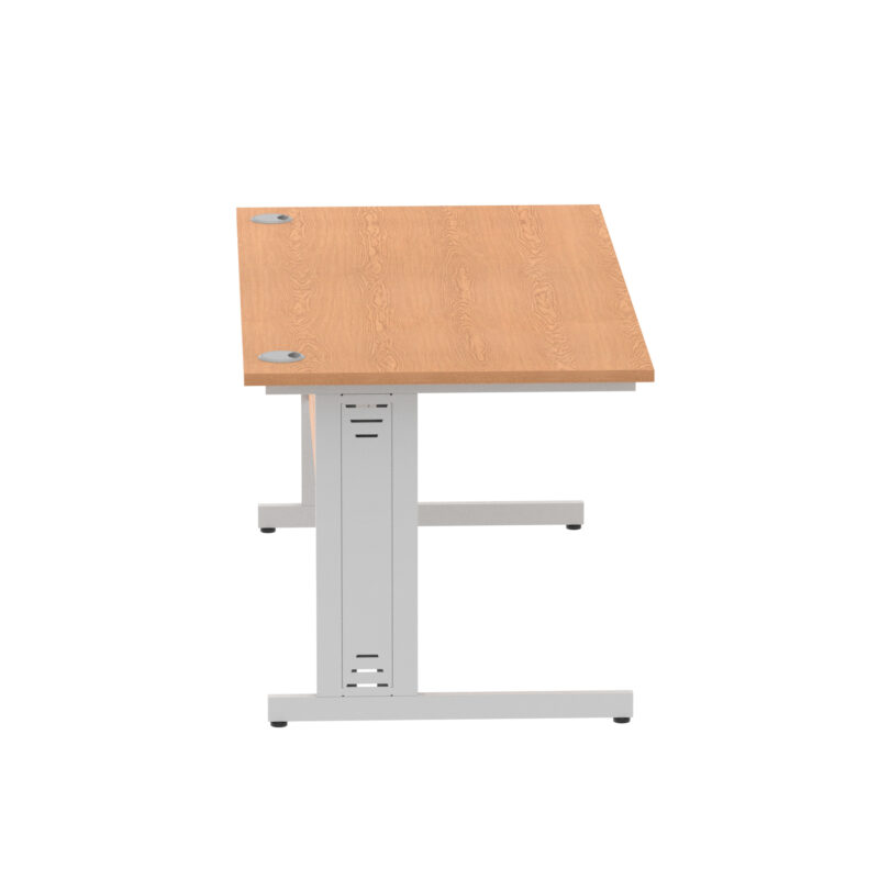 Pace 1600mm Straight Desk Cable Managed Leg - Image 52
