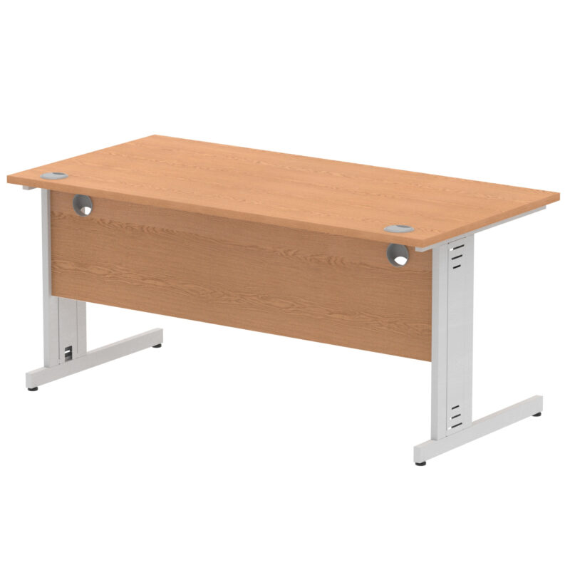 Pace 1600mm Straight Desk Cable Managed Leg - Image 53