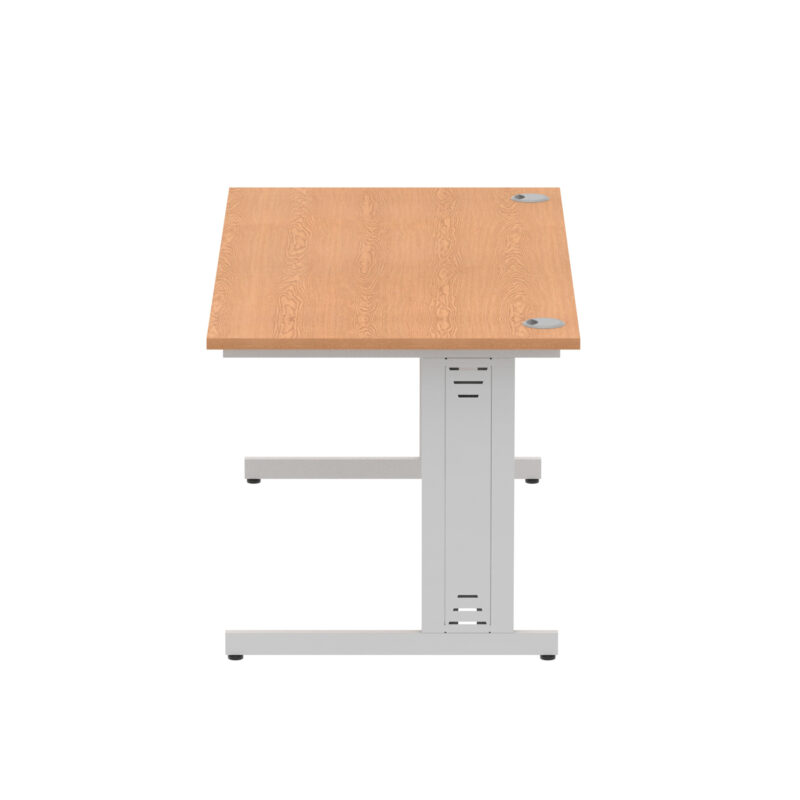 Pace 1600mm Straight Desk Cable Managed Leg - Image 56