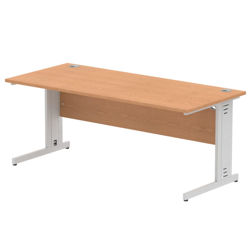 Pace 1800mm Straight Desk Cable Managed Leg - Image 49