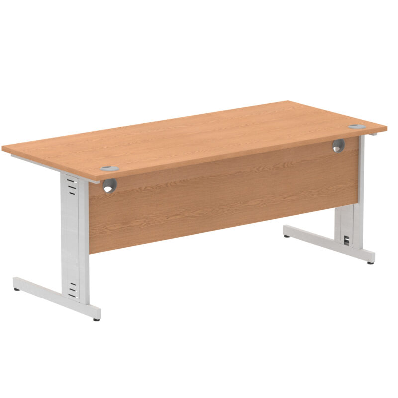 Pace 1800mm Straight Desk Cable Managed Leg - Image 55
