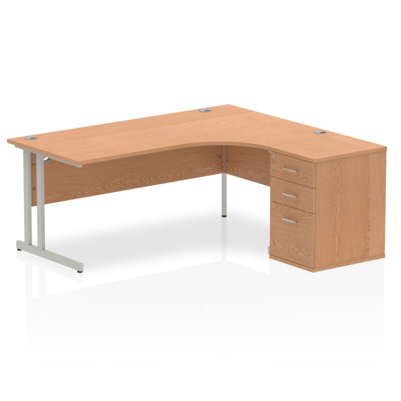 Pace 1800mm Cantilever Right Crescent Desk Workstation - Image 20