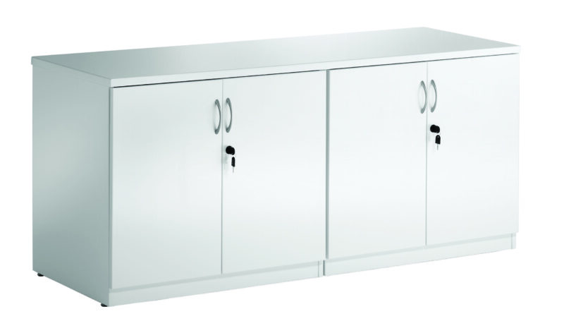 Found Twin Cupboard With Credenza Top - Image 2