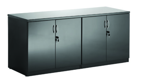 Found Twin Cupboard With Credenza Top