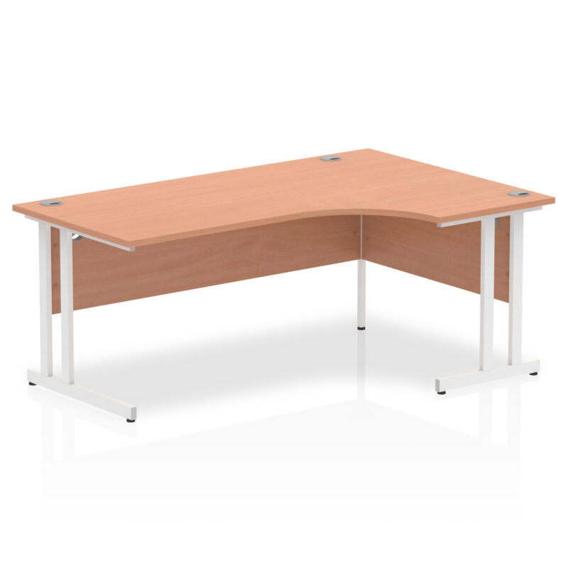 Pace 1800mm Right Crescent Desk Cantilever Leg - Image 2