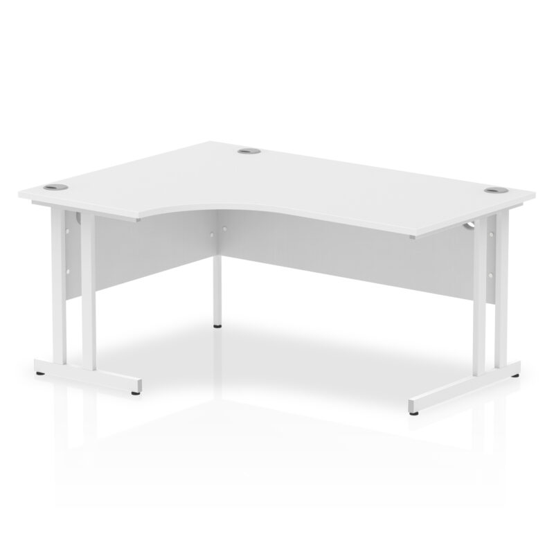 Pace 1600mm Left Crescent Desk Cantilever Leg - Image 12