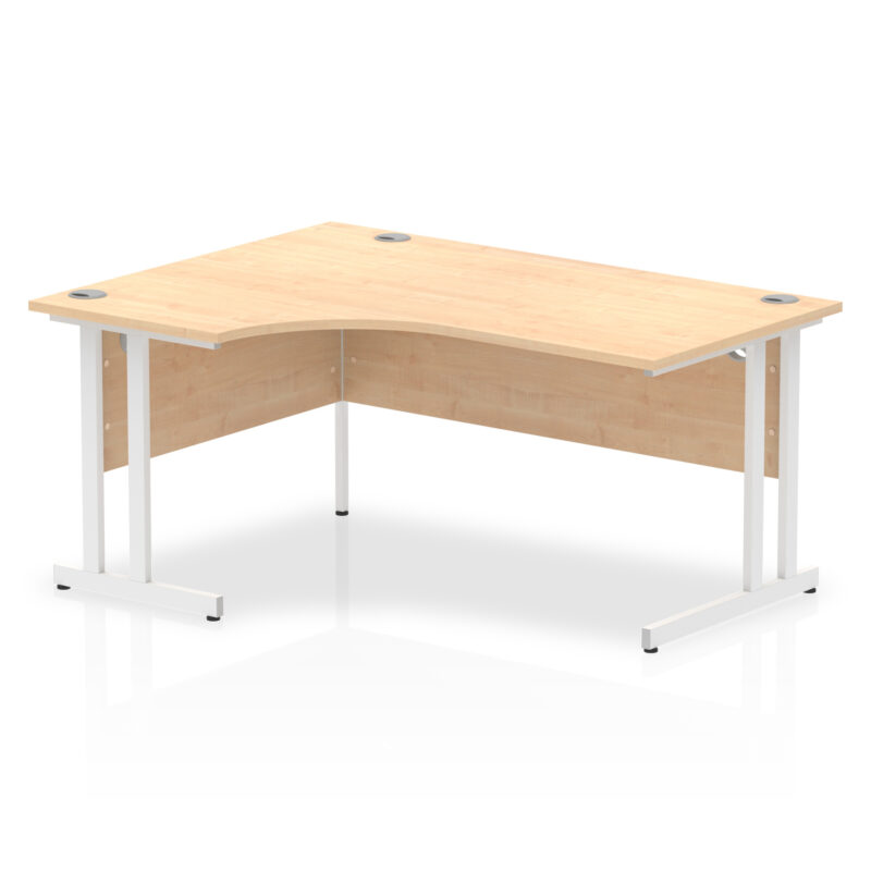 Pace 1600mm Left Crescent Desk Cantilever Leg - Image 6