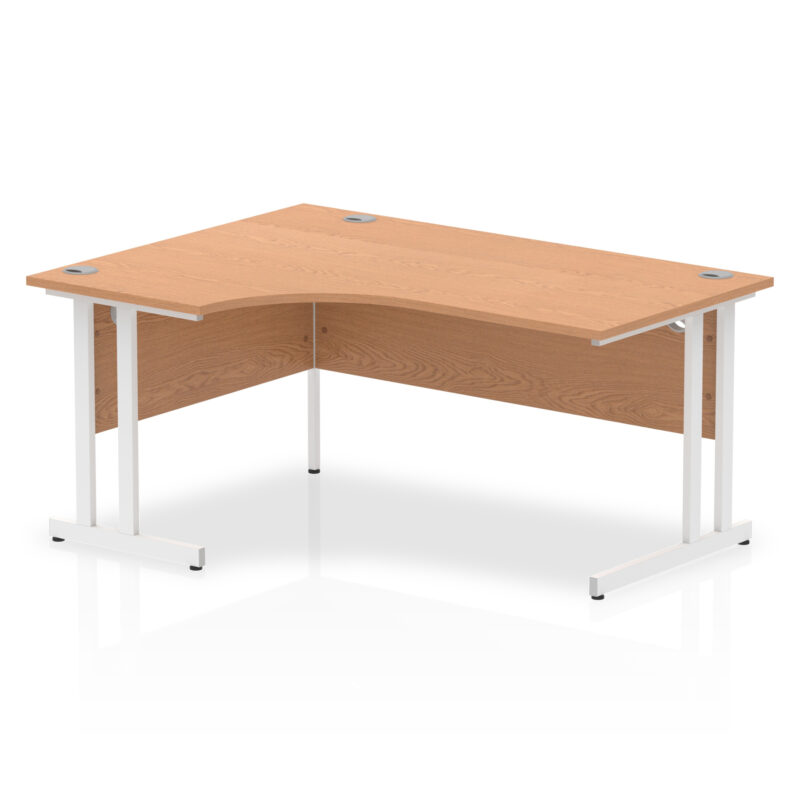 Pace 1600mm Left Crescent Desk Cantilever Leg - Image 8