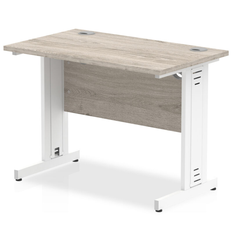 Pace 1000mm Slimline Desk Cable Managed Leg - Image 4