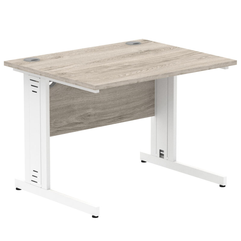 Pace 1000mm Straight Desk Cable Managed Leg - Image 19