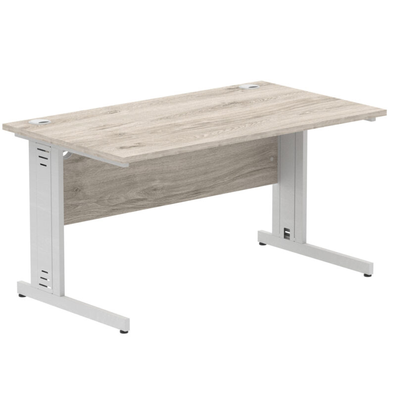 Pace 1400mm Straight Desk Cable Managed Leg - Image 19