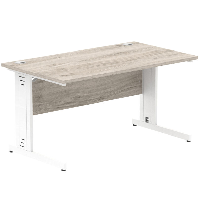Pace 1400mm Straight Desk Cable Managed Leg - Image 27
