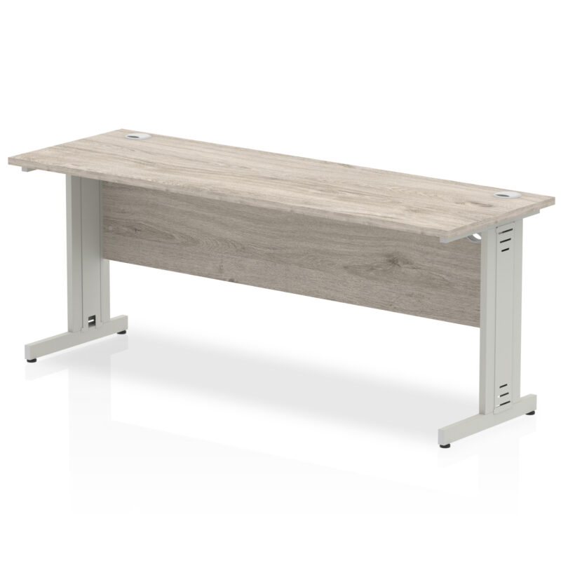 Pace 1800mm Slimline Desk Cable Managed Leg - Image 3