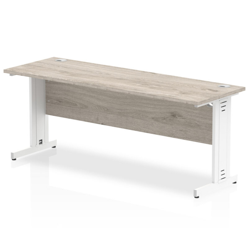 Pace 1800mm Slimline Desk Cable Managed Leg - Image 4