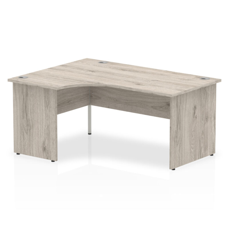 Pace 1600mm Left Crescent Desk Panel End Leg - Image 3
