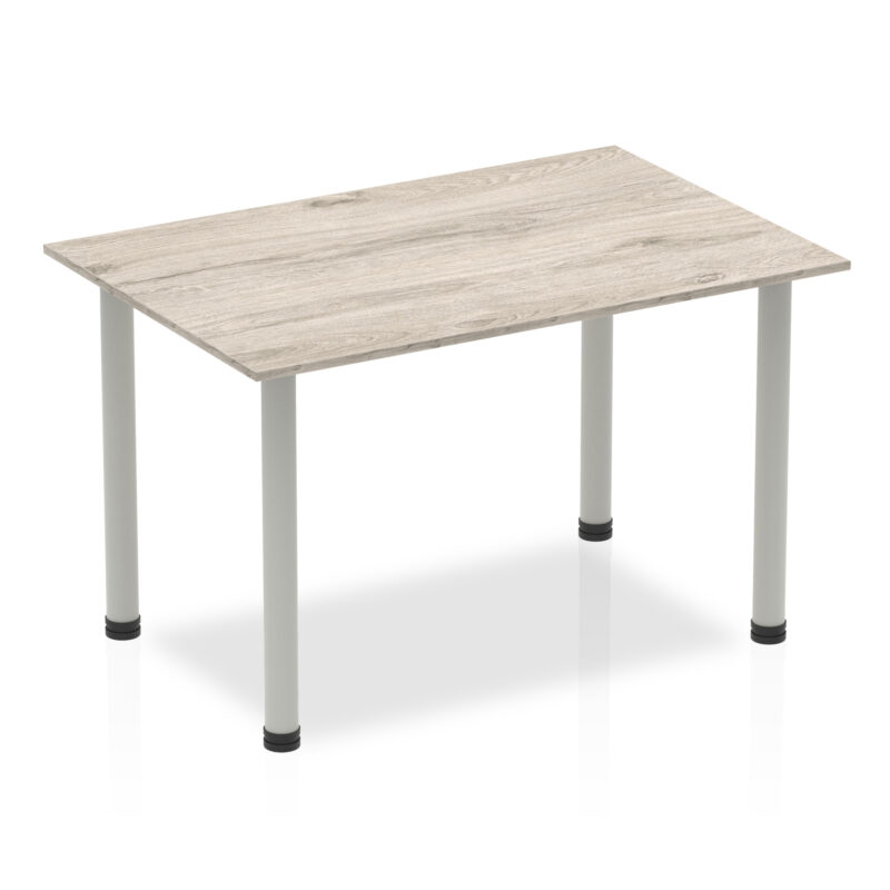Pace 1200mm Straight Table With Post Leg - Image 9